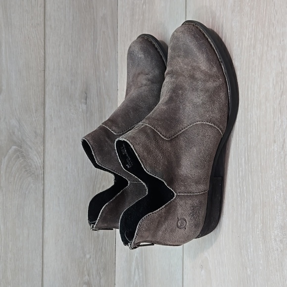 Born Women's Ankle Boots Shoes Leather Sz 8M - Picture 2 of 12